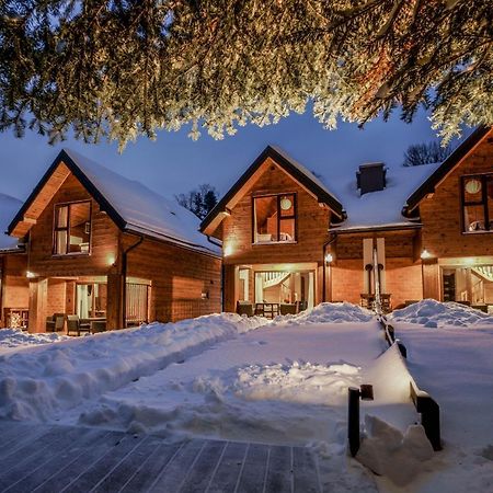 Novosiele Residence - Nad Gorska Rzeka - Lesne Spa Sauna Jacuzzi - Bieszczady Bystre  Dış mekan fotoğraf