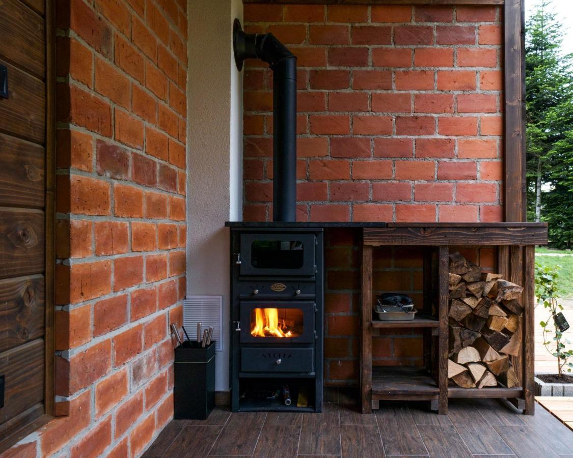 Novosiele Residence - Nad Gorska Rzeka - Lesne Spa Sauna Jacuzzi - Bieszczady Bystre  Dış mekan fotoğraf