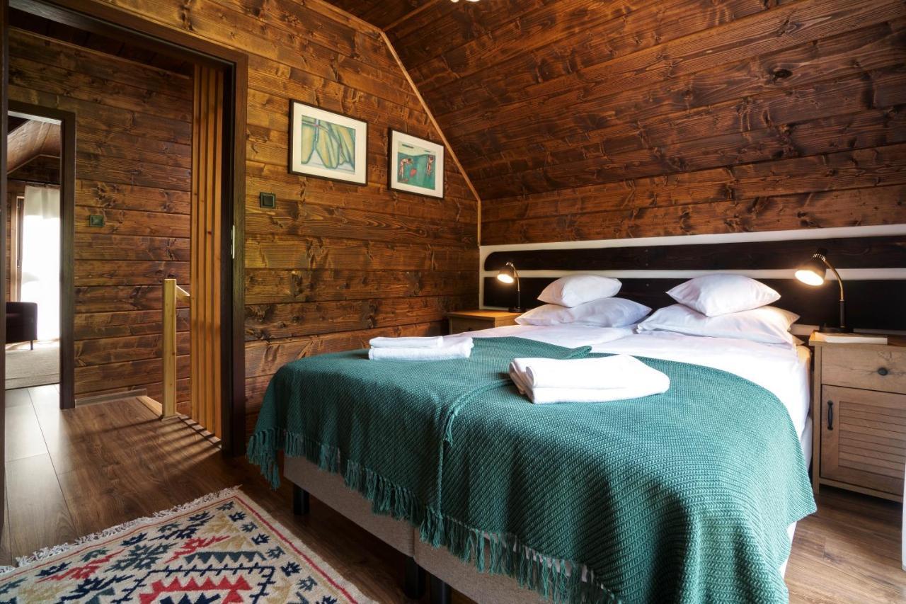 Novosiele Residence - Nad Gorska Rzeka - Lesne Spa Sauna Jacuzzi - Bieszczady Bystre  Dış mekan fotoğraf