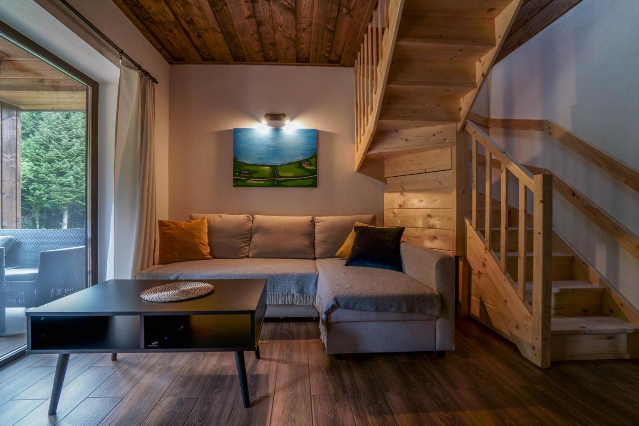 Novosiele Residence - Nad Gorska Rzeka - Lesne Spa Sauna Jacuzzi - Bieszczady Bystre  Dış mekan fotoğraf