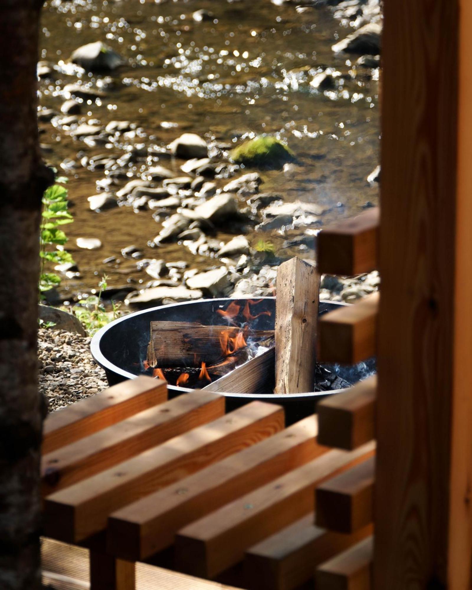 Novosiele Residence - Nad Gorska Rzeka - Lesne Spa Sauna Jacuzzi - Bieszczady Bystre  Dış mekan fotoğraf